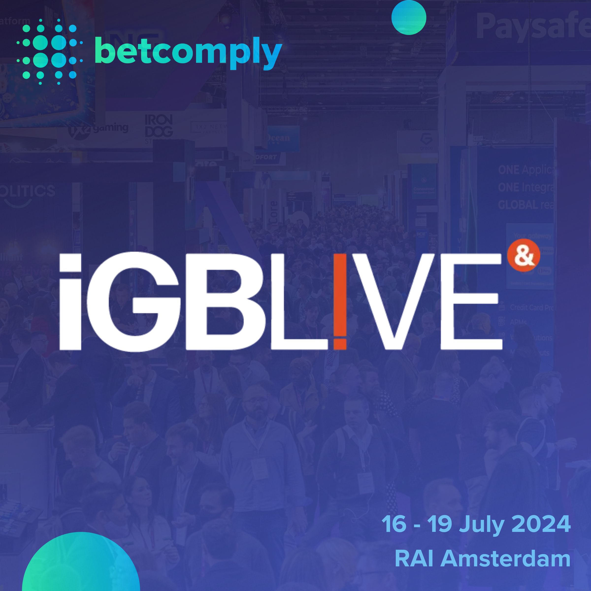 Meet BetComply at iGB Live!
