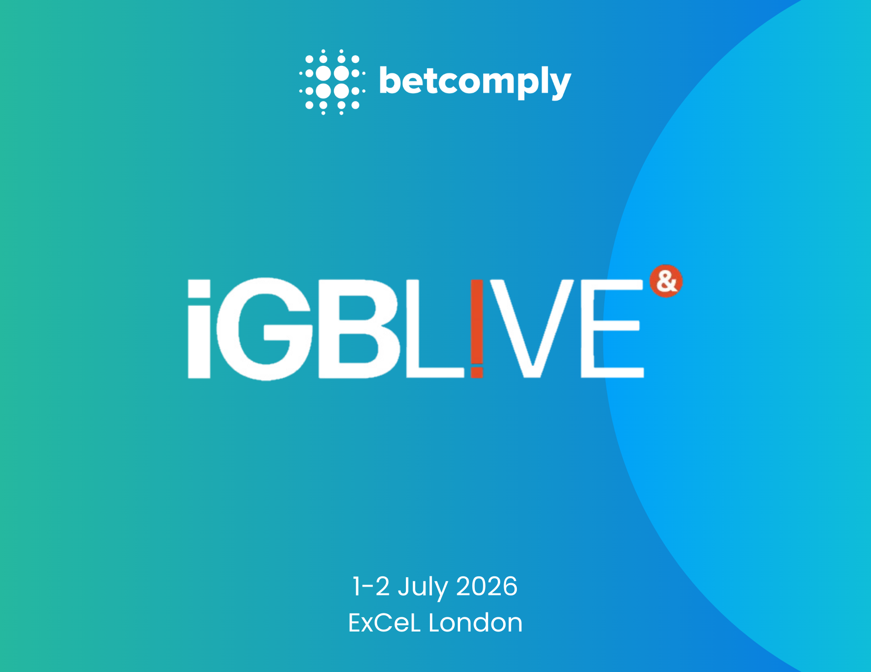 Meet BetComply at iGB L!VE